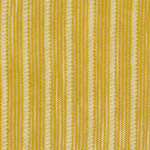 Yellow Stripe Jersey Knit, Cotton-Poly