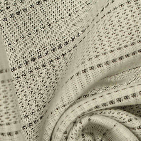 Grey Horizontal-Line Mesh, Polyester
