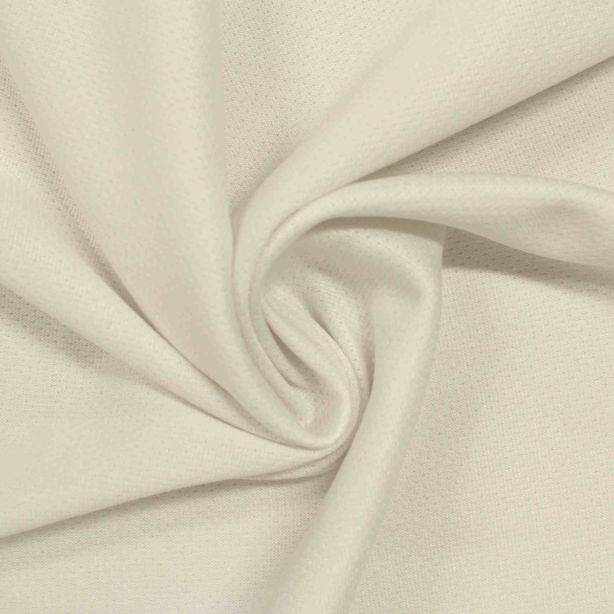 100% Polyester Birdseye Knit Fabric, 164 gsm, 150 cm — Beige