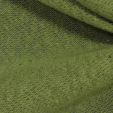 Green Marl French Terry, Cotton — texture