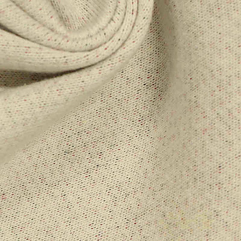 Light Beige Marl French Terry, Cotton, 247 gsm