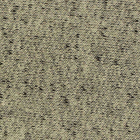 Light Khaki Fine-Marl French Terry, Cotton-Poly