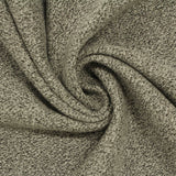 Dark Grey Marl French Terry, Poly-Cotton