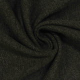 Dark Green Marl French Terry, Polyester