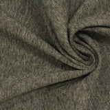 Light Grey Marl Interlock Knit, Cotton-Poly