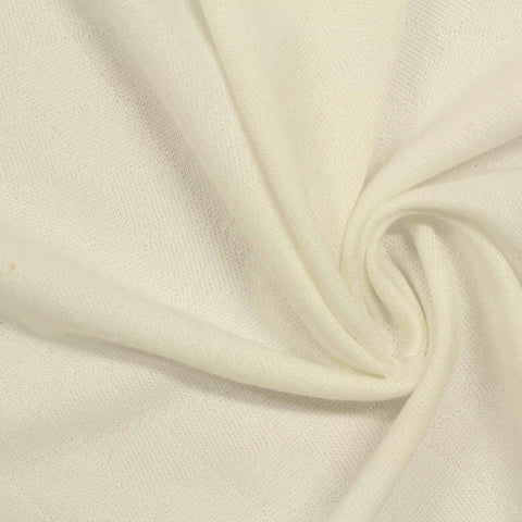 Jacquard Cotton Polyester Jersey Knit Fabric, 195 gsm, 170 cm — Beige