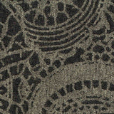Jacquard Viscose Nylon Stretch Ponte Knit Fabric, 370 gsm — Brown — texture