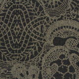 Jacquard Viscose Nylon Stretch Ponte Knit Fabric, 370 gsm — Brown