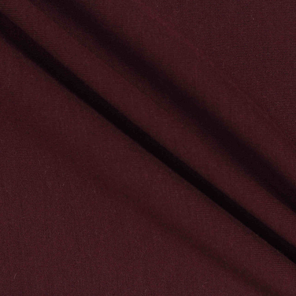 Polyester Viscose Stretch Scuba Knit Fabric, 485 gsm, 163 cm — Red