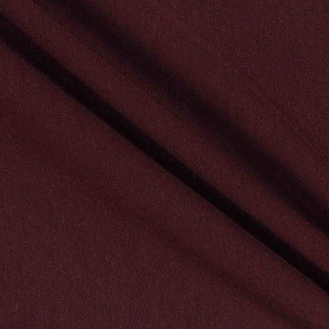 Polyester Viscose Stretch Scuba Knit Fabric, 485 gsm, 163 cm — Red