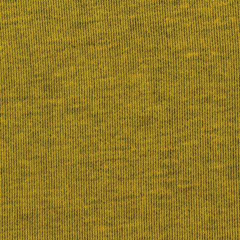 Yellow Marl Scuba Knit, Poly-Cotton