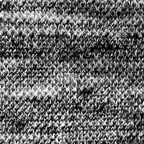 Grey Marl Interlock Knit, Poly-Cotton, 260 gsm