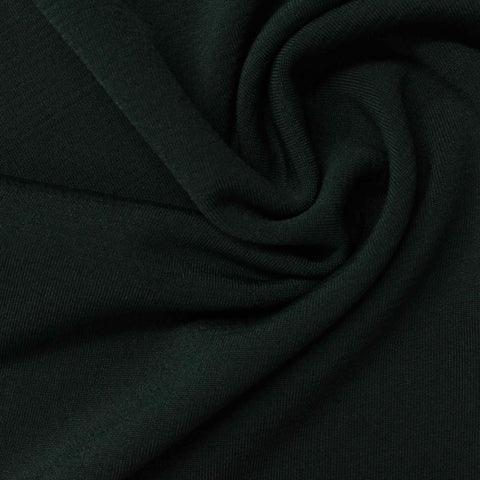 Nylon Metallic Stretch Knit Fabric, 220 gsm — Black