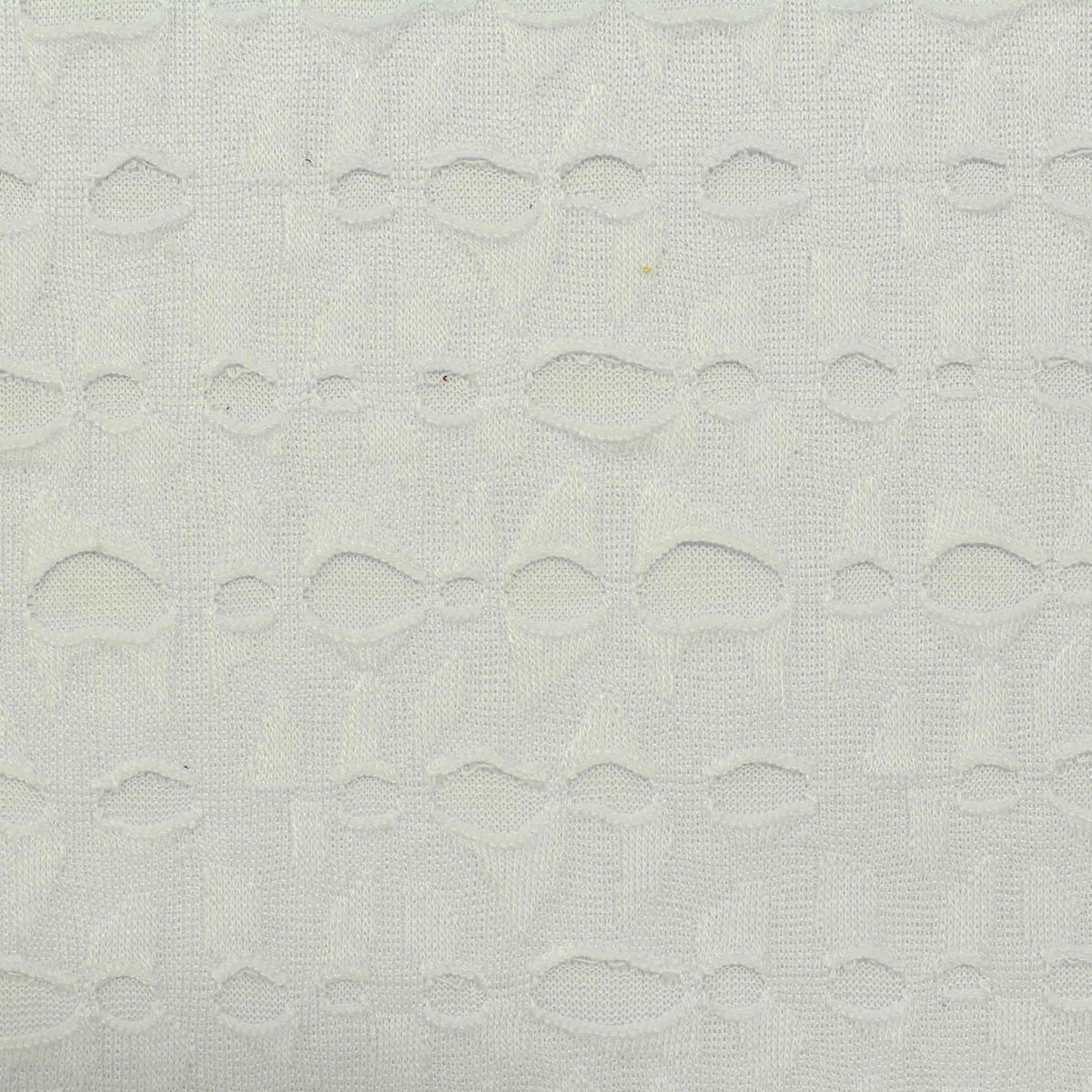 White Tone-on-Tone Jacquard, Polyester