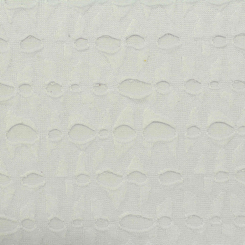 White Tone-on-Tone Jacquard, Polyester