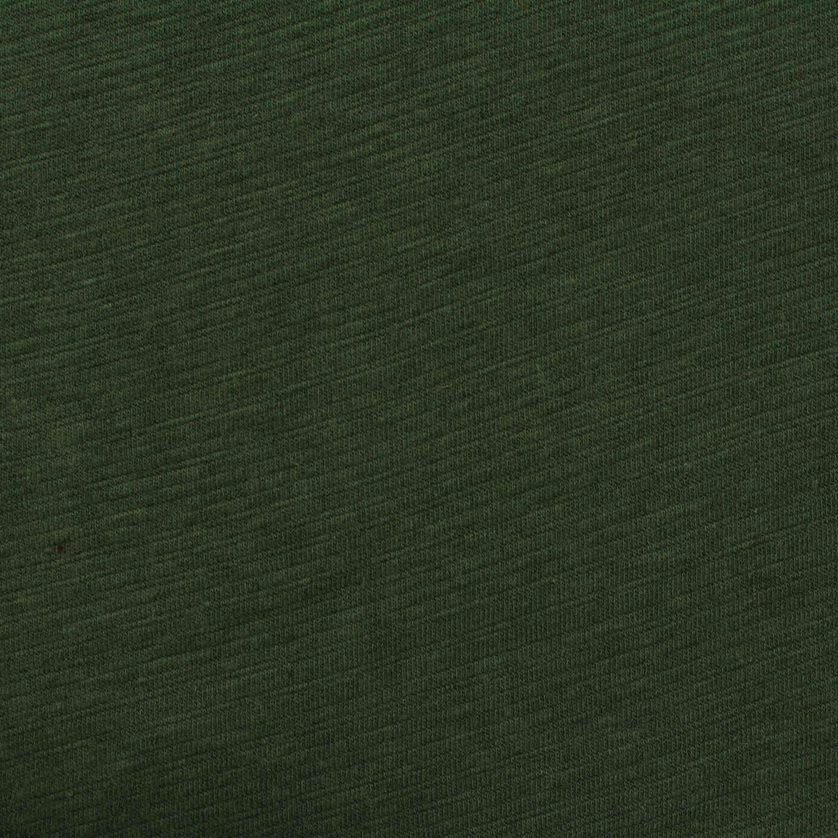 Dark Green Marl Jersey Knit, Cotton-Poly, 175 gsm