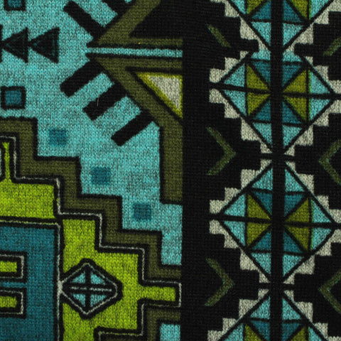 Black Triangles Chunky Knit, Polyester
