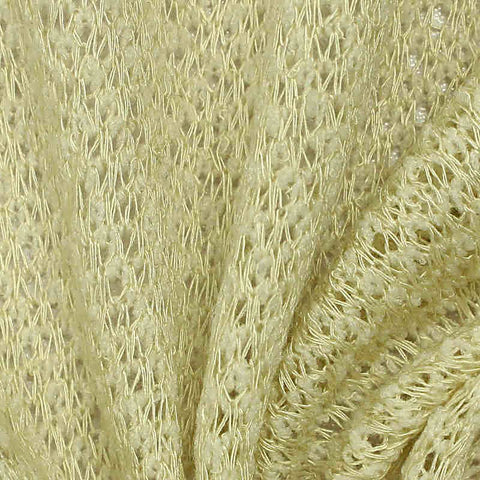 Viscose Polyester Chunky Knit Fabric, 160 gsm, 155 cm — Khaki
