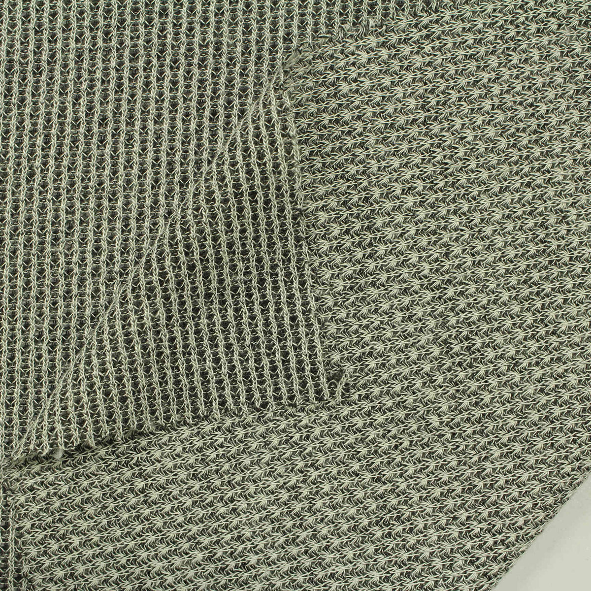 Grey Marl Interlock Knit, Viscose-Poly, 160 gsm