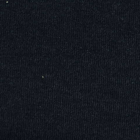 Cotton Polyester Chunky Knit Fabric, 165 gsm, 180 cm — Navy