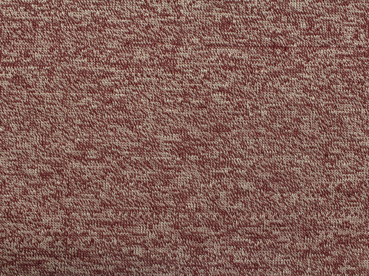 Viscose Polyester Jersey Knit Fabric, 205 gsm, 160 cm — Red