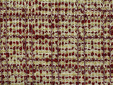 Red Textured Jacquard, Poly-Cotton