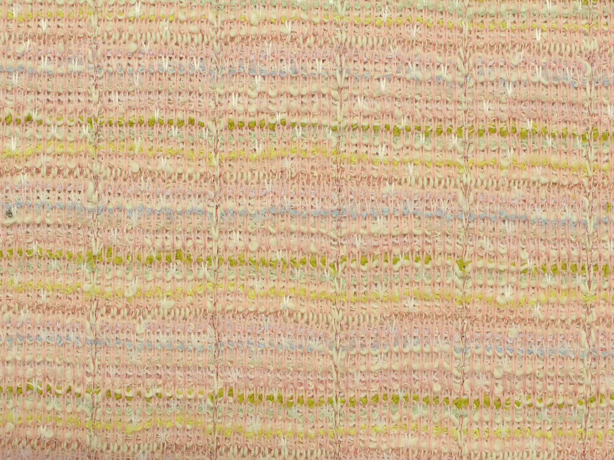 Pink Marl Bouclé, Poly-Cotton