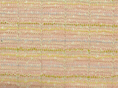 Pink Marl Bouclé, Poly-Cotton
