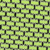 Lime Geometric Jacquard, Poly-Viscose — texture