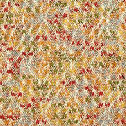 Orange Diamonds Jacquard, Cotton