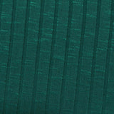Viscose Polyester Stretch Rib Knit Fabric, 220 gsm — Green