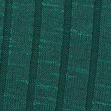 Viscose Polyester Stretch Rib Knit Fabric, 220 gsm — Green — texture