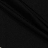 Nylon Stretch Knit Fabric, 200 gsm, 155 cm — Black