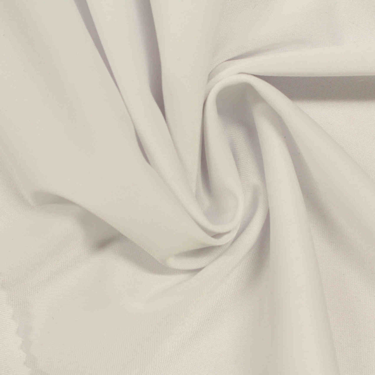 Polyester Stretch Knit Fabric, 190 gsm, 155 cm — White
