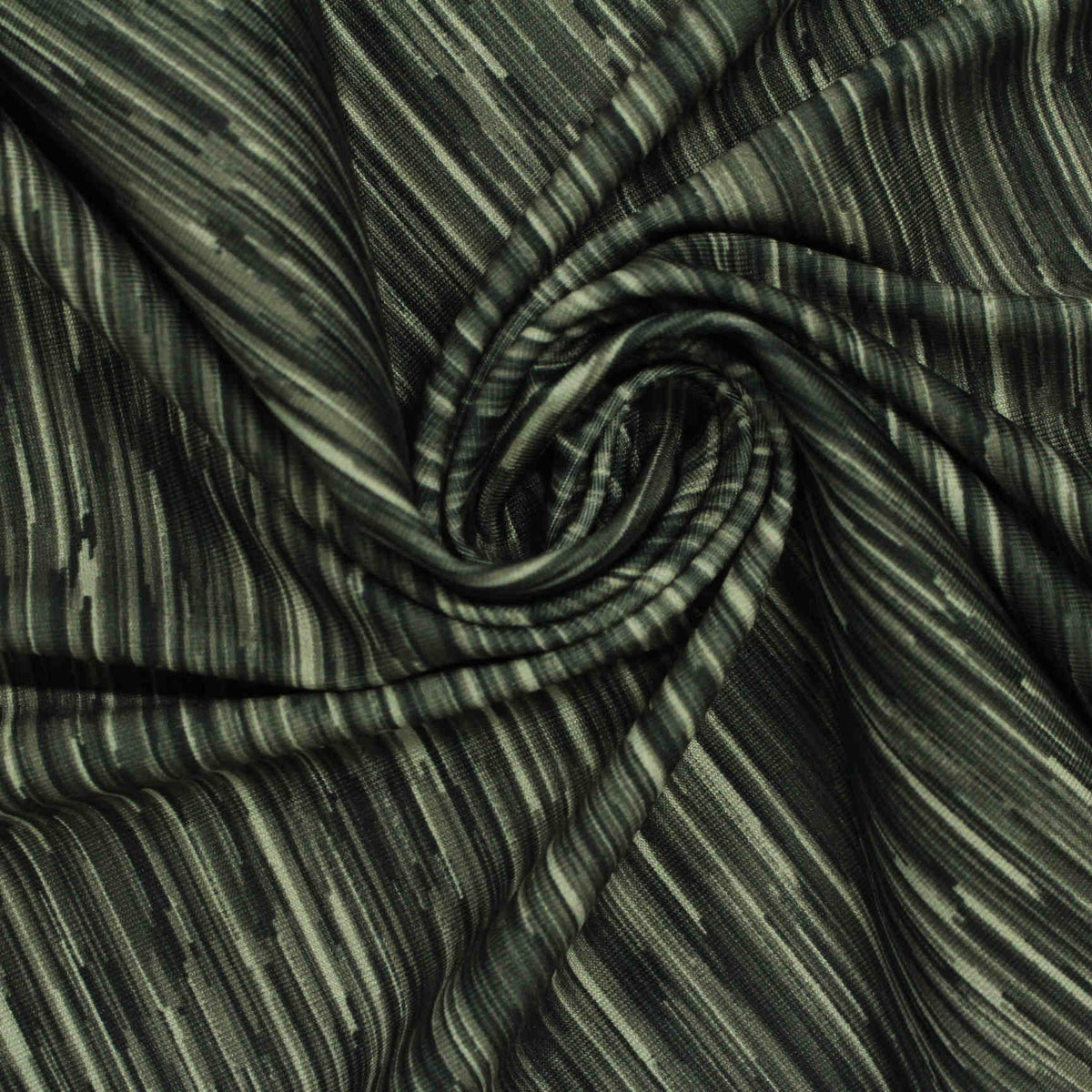 Dark Green Diagonal-Dash Knit, Polyester