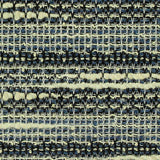 Blue Horizontal-Stripe Jacquard, Poly-Cotton — texture