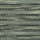 Blue Horizontal-Stripe Jacquard, Poly-Cotton