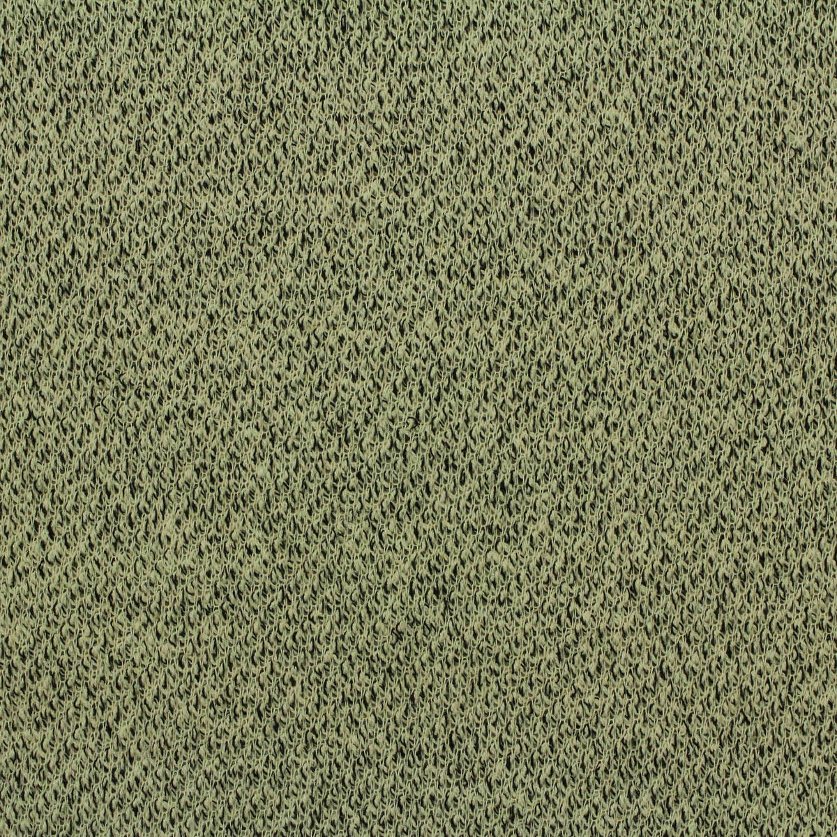 Light Green Marl Chunky Knit, Cotton, 250 gsm