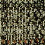 Brown Vertical-Stripe Jacquard, Polyester — texture