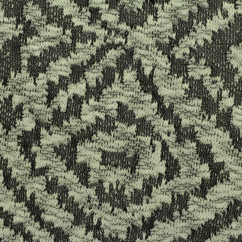 Black Abstract Jacquard, Polyester, 180 gsm