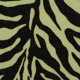 Black Zebra Chunky Knit, Acrylic-Nylon