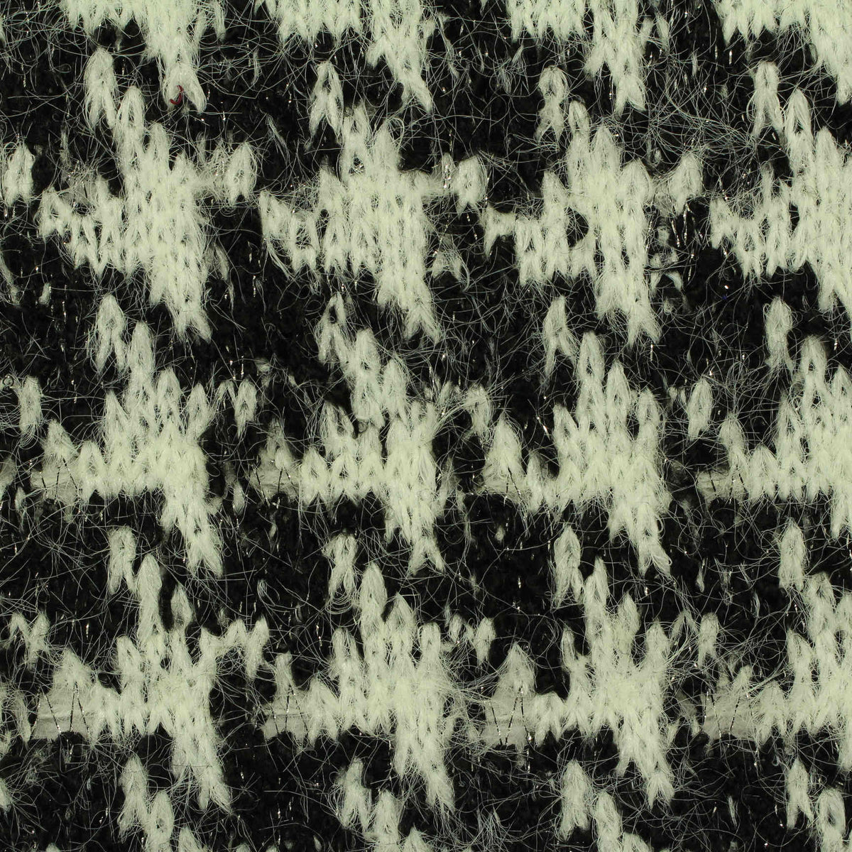 Black Abstract Jacquard, Poly-Nylon