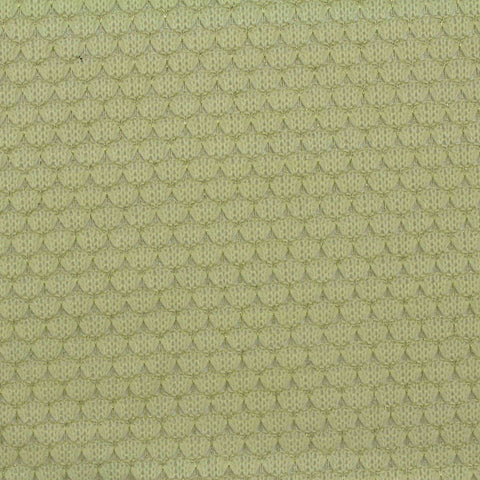 Jacquard Knit Fabric, 184 gsm, 150 cm — Khaki