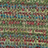 Green Horizontal-Stripe Jacquard, Poly-Acrylic — texture
