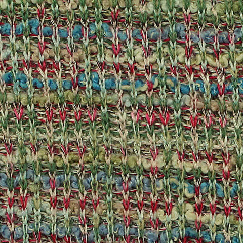 Green Horizontal-Stripe Jacquard, Poly-Acrylic