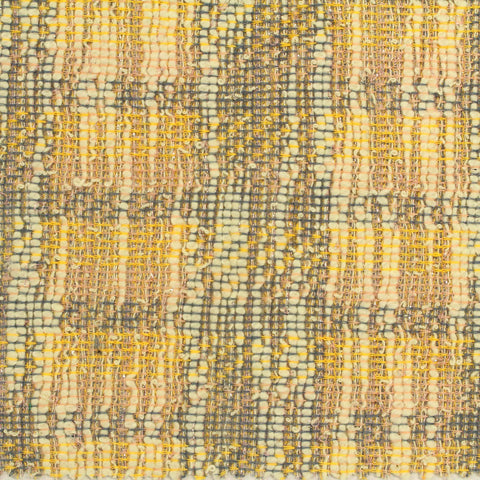 Yellow Abstract Jacquard