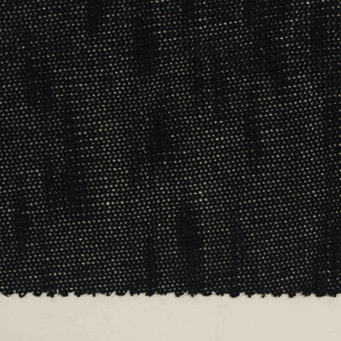 Black Marl Chunky Knit, Viscose-Poly, 153 gsm