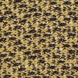 Jacquard Viscose Polyester Stretch Chunky Knit Fabric, 165 gsm, 165 cm — Orange — texture