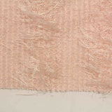 White Vertical-Stripe Jacquard, Polyester