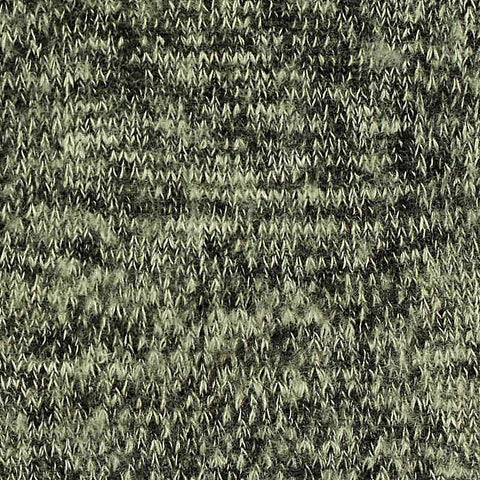 Black Marl Chunky Knit, Poly-Viscose, 250 gsm
